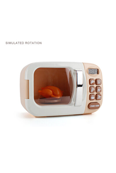 Choice3 Microwave oven Simulation Electric Kitchen Toys Appliances Pop-up Toa...