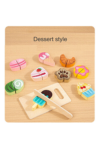 Choice D Simulation Kitchen Pretend Toy Wooden Classic Game Educational Toy F...