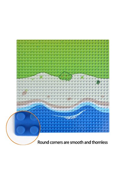 Choice1 ocean straight 1 PC 32X32 dots Island Grassland Building Blks Basepla...