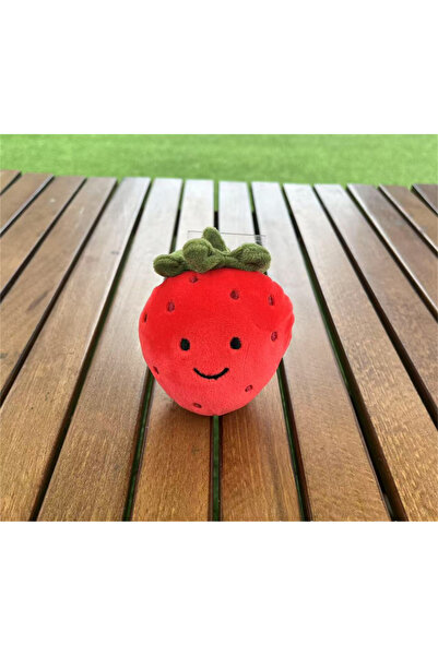 Choice 10cm 10CM Red Strawberry Fruit Cute Face Expression Stuffed Garden Ser...