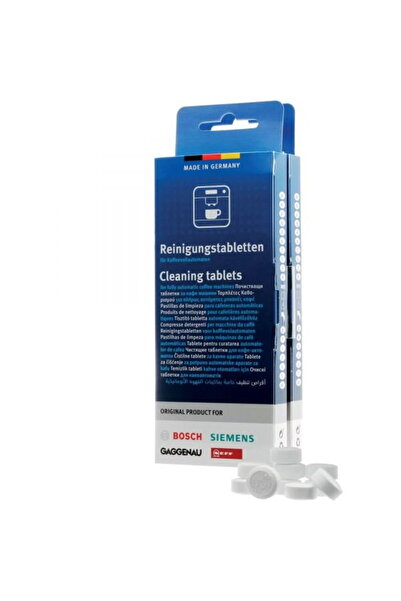 Bosch Set 00311979, 20 cleaning tablets designed for automatic cleaning progr...
