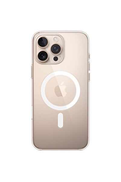 Apple Husa iPhone 16 Pro Max Clear Case cu MagSafe, Transparentă