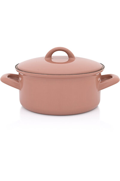 Metalac Cratita 1.5l cu capac Moka Metalacemail, 16cm, 1.5l