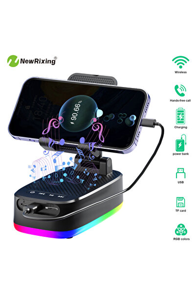 choice2 Speaker black with light Wireless Phone Holder, Portable Speaker, Spe...