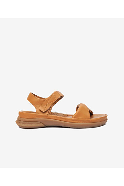 Greyder Kadın Taba Hakiki Deri Sandalet 5Y2FS33580