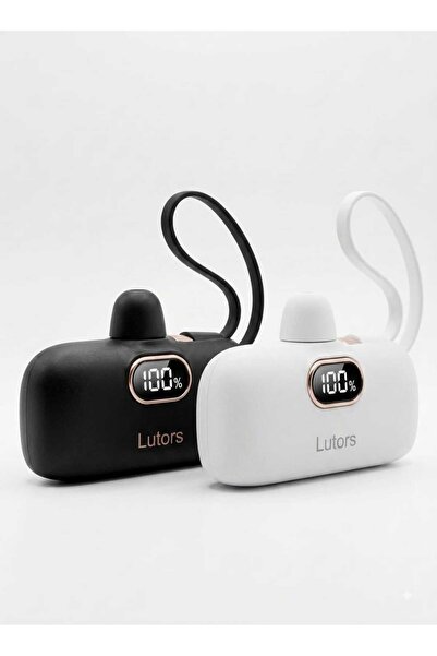lutors بطارية متنقلة لوترس PB01 سعة 4500 مللي أمبير | شحن سريع 22.5 واط | سلك...