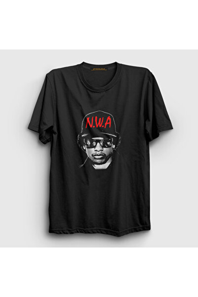 Presmono Unisex Black Eazy E Nwa T-shirt371240tt