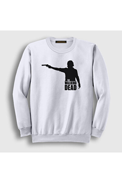 Presmono Unisex bela majica The Walking Dead 220767tt