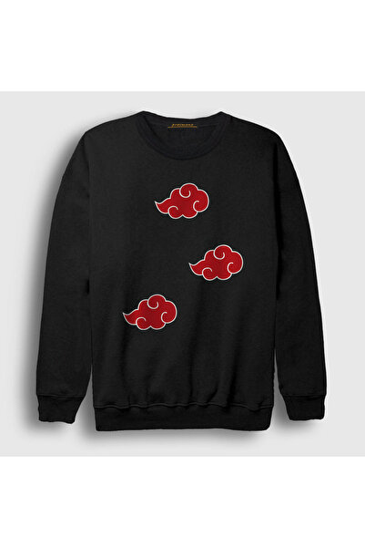 Presmono Unisex crna Akatsuki anime Naruto majica 131788tt