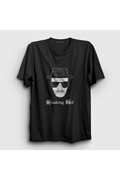Presmono Unisex crni Heisenberg V2 Breaking Bad T-shirt 184801tt