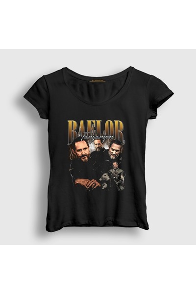 Presmono Women's Black Baelor Targaryen a Knight of the Seven Kingdoms T-Shir...