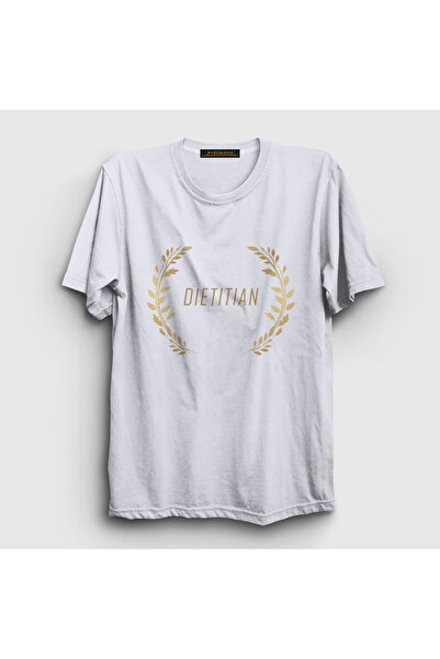 Presmono Unisex beli dijetetik T-shirt 520968tt