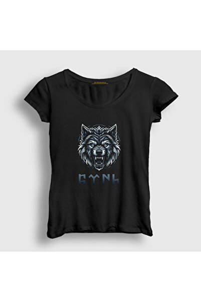 Presmono Crni vuk Bozkurt Sa deznom turski tekst ženska T-shirt - 475093tt