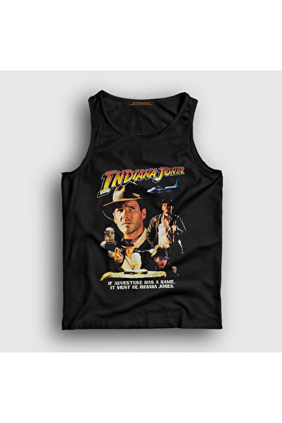 Presmono Indiana Jones unisex crni majica bez rukava poster - 486553tt