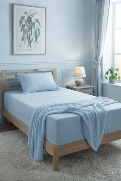 Skyrose Single 120X200 Size Sheet Set (1 Sheet + 1 Pillowcase)