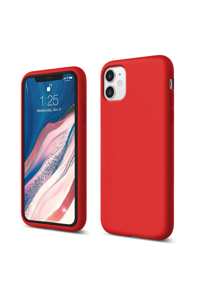 Casey Studios Silicone case iPhone 11, with microfiber, thin, protective, rai...