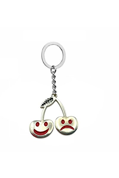 Herşey Nota Μπρελόκ Unisex Sad & Happy Cherry – Σχέδιο με φιγούρες χαρούμενων...