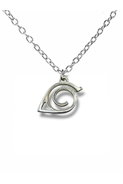 Herşey Nota Naruto Konoha Leaf Figured Unisex Necklace – Metal Anime Jewelry ...