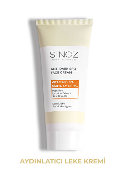 SİNOZ Leke Kremi (VİTAMİN C 3% NİACİNAMİDE 2%) 40 ml