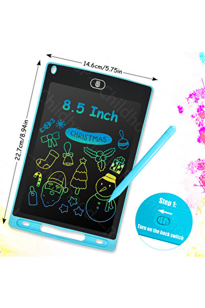 Choice14 A 8.5INCH LIGHT BLUE 8.5 inch Electronic Writing Board Drawing Table...