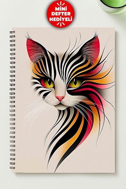 BLACKONECLASS Sid A5 Metal Spiral Unlined Cardboard Cover Sid Notebook