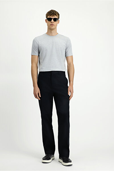 Kiğılı Regular Fit Standart Kesim Likralı Kanvas / Chino Pantolon