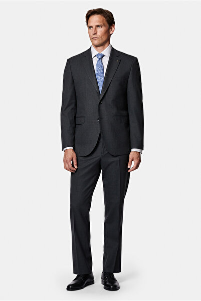 Abdullah Kiğılı 4 Drop Relaxed Fit Comfortable Cut Wool Italian Suit
