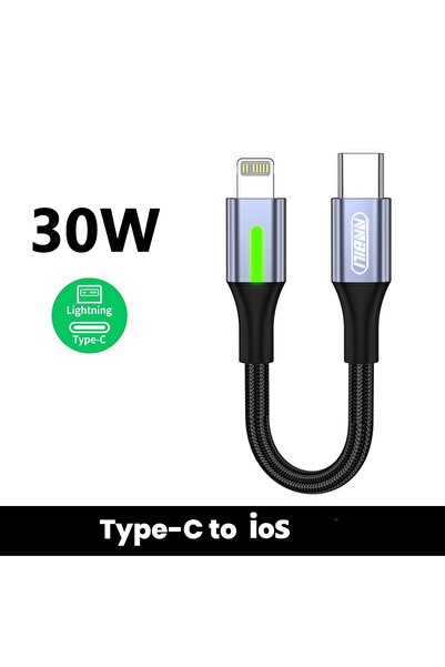 Choice 0.25m C-L 30W NNBILI 0.25M 0.5M Short Type C to USB C Cable Fast Charg...