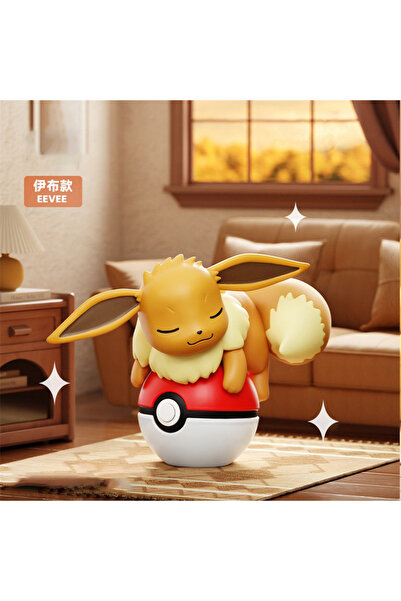 Choice3 EEVEE Authentic Pokémon Pikachu Night Light Doll PSYDUCK CHARMANDER E...