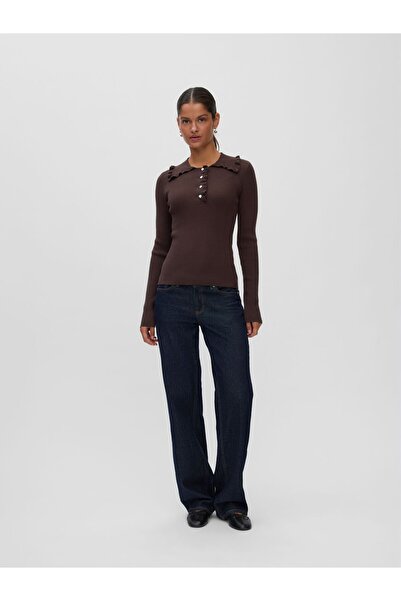 Vero Moda Knitted polo neck AWELLA Knit Polo-Shirt