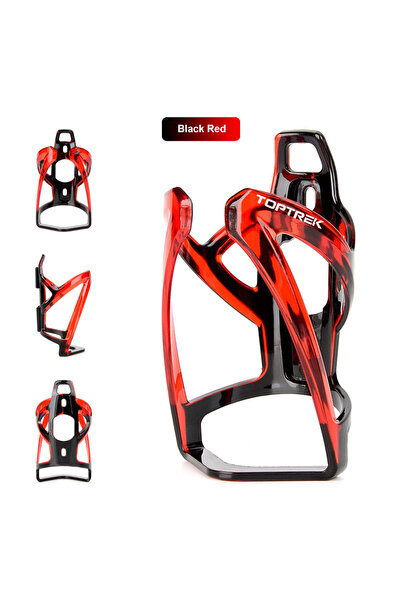 Choice Black red Toptrek Bicycle Bottle Cages MTB Road Bicycle Water Bottle H...
