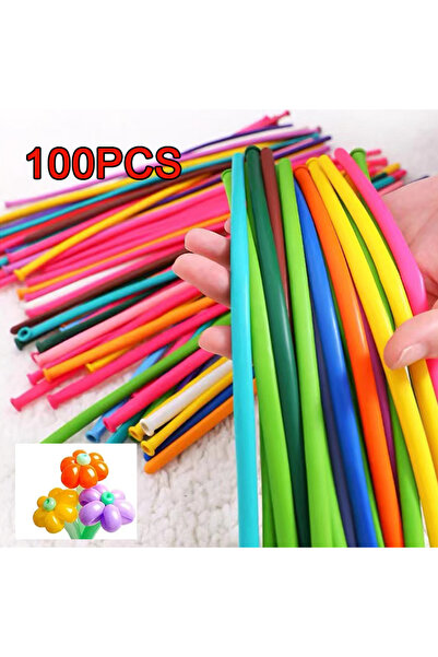 Choice Other 100pcs Colorful Twisting Balloons Magic-Long Strip Latex 260Q Ba...