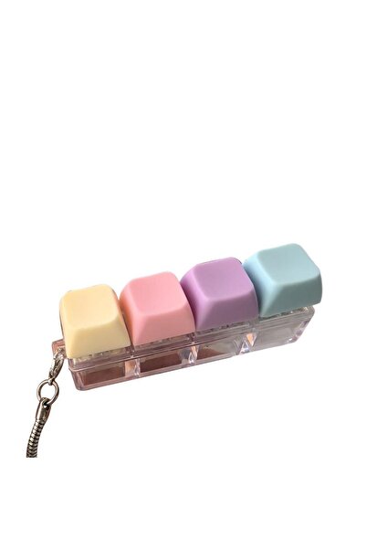 Choice B Fidget Decompression 1/4/9 Keyboard Key Toy Anti Stress Finger Keybo...