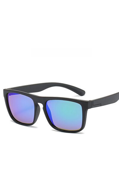 Choice Black Green Children's Silicone Lustrous Film Sunglasses Outdoor Trave...