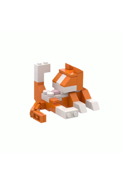Choice5 Z10-41-6 MOC City Cat Animal Series Building Blocks Kids Educational ...