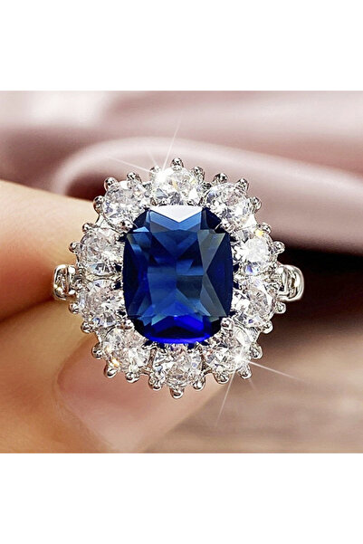 Choice20 9 F1542 Huitan Trendy Prong Setting White/Pink/Blue Cubic Zirconia L...