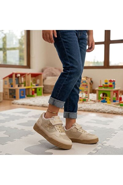 KANTEX Αθλητικά παπούτσια για κορίτσια με λεπτομέρειες από καουτσούκ και Velc...