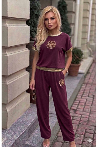 GLAMSI Καθημερινό ντύσιμο με χρυσές λεπτομέρειες