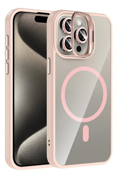 Joko غطاء حماية GLDISPTM لهاتف iPhone 14 Pro Max مع عدسة Remim وحامل Magsafe ...