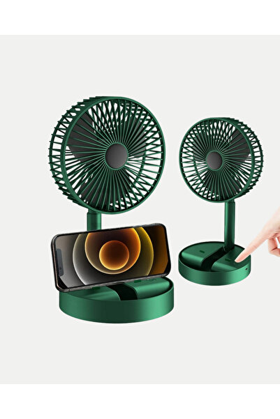 ZERO LAND COSMOTEX Şarjlı Mini Fan Katlanabilir 3 Hız Ayarlı (22030) Taşınabi...