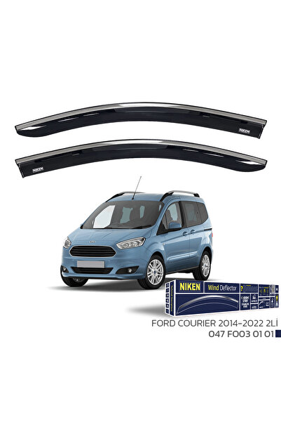 Niken Ford Courier Cam Rüzgarlığı Kromlu 2014- 2'Li