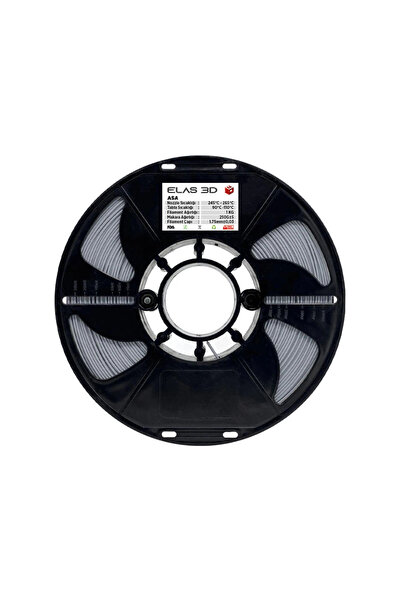 ELAS Gri ASA Filament 1.75mm 1kg