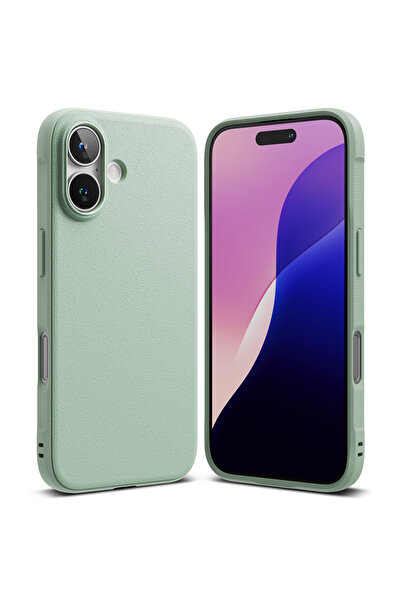 Stef's Cat Θήκη iPhone 16, Γάτα της Στεφ, Όνυξ, πράσινο της μέντας