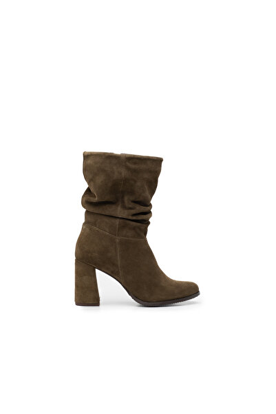 UrbanShoes Elegant women's short boots made of genuine Leather , Leofex - 560...
