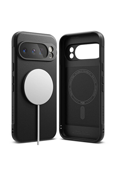 Stef's Cat Husa pentru Google Pixel 10 Pro XL, Stef's Cat, Onyx MagSafe, negru