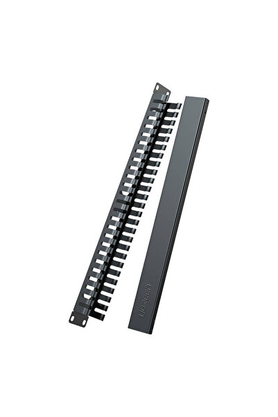 Ugreen Organizator de cabluri NW128 (70424) - Panou cu 24 de porturi, Sistem ...