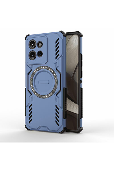 OEM Калъф за Motorola Edge 50, Южно небе, Защита, син