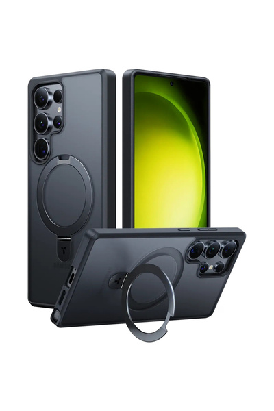 Stef's Cat Θήκη για Samsung Galaxy S25 Ultra, Γάτα του Στεφ, Σειρά Ostand Mag...