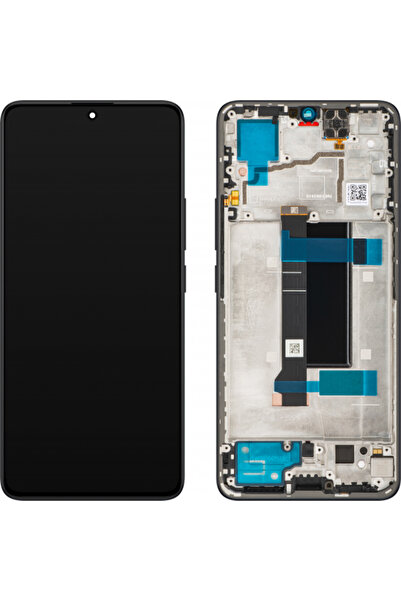 Xiaomi Display cu Touchscreen Poco X6/ Redmi Note 13 Pro 5G, cu Rama, Negru, ...