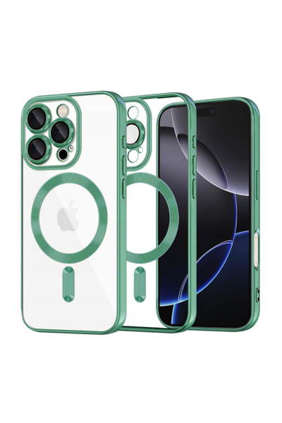 Techsuit Θήκη MagSafe για Apple iPhone 16 Pro Max, Techsuit, Πολυτελές Κρυστά...